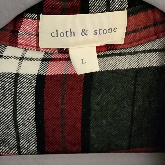 Cloth & Stone Flannel shirt - Picture 3 of 3